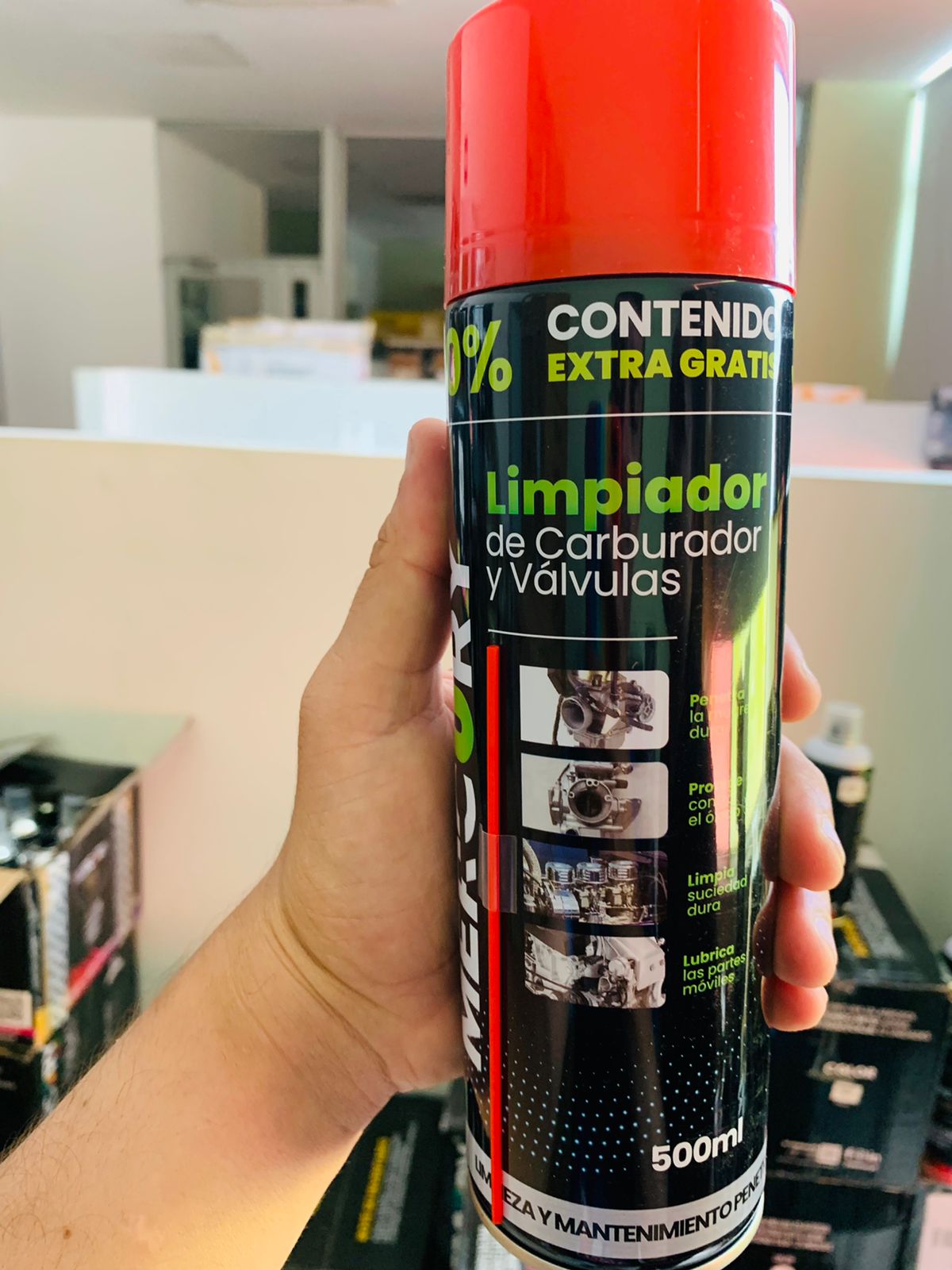 Gray helmet for bikers