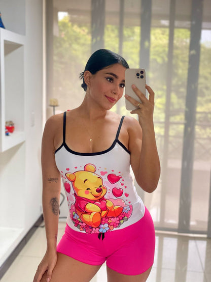 Pack Duerme Bonita Set de 6 Pijamas para Mujer