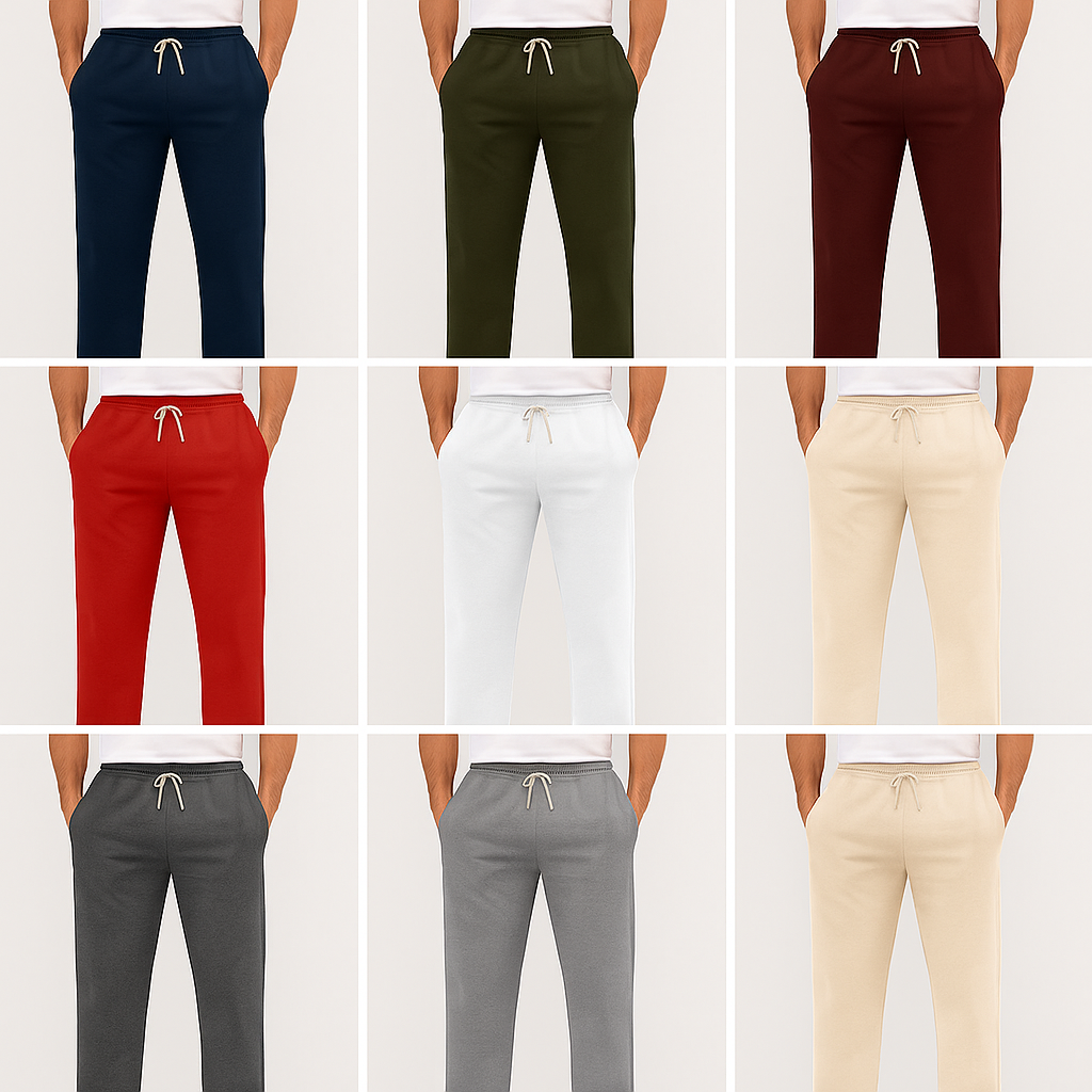 Nuevo Basic & Bold: Jogger Bota Recta para Hombre