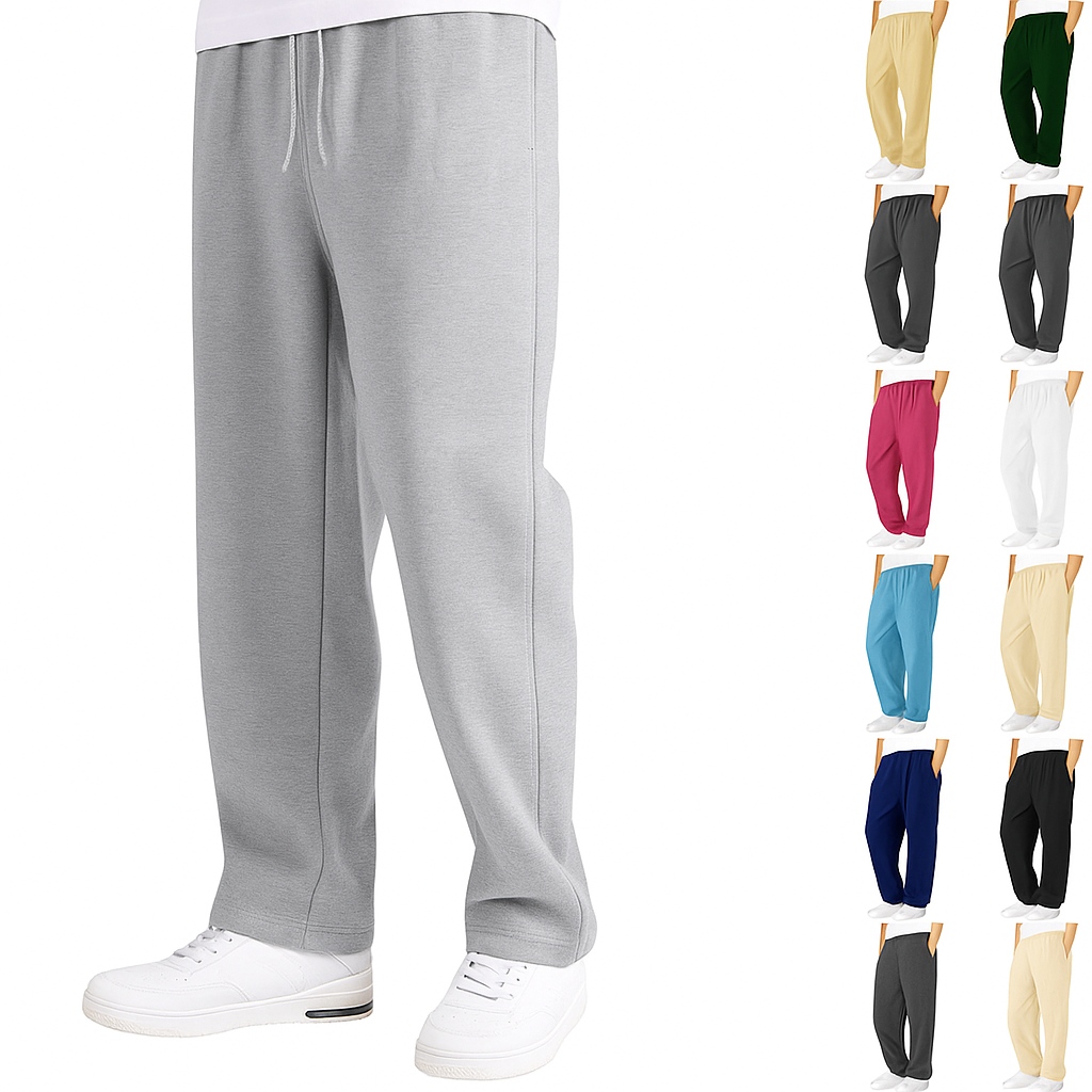 Nuevo Basic & Bold: Jogger Bota Recta para Hombre